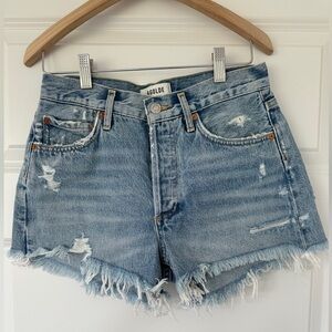 Agolde Parker Vintage Cut Off Short in Swapmeet Size 25